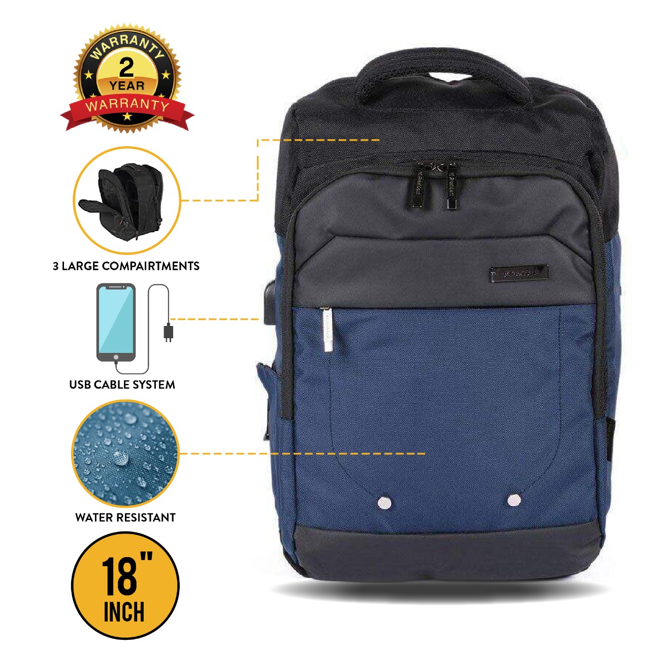president laptop backpack