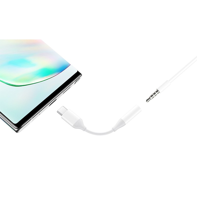 Samsung Audio Cable USB Type C To 3.5MM Earphone Headphone Jack Adapter Music Calling For Galaxy Note 10 A90. 