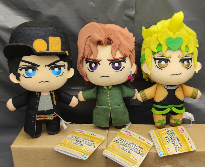 Jojos Bizarre Adventure Tomoni Noriaki Kakyoin Stardust Crusaders Dio Brando Plush Doll. 