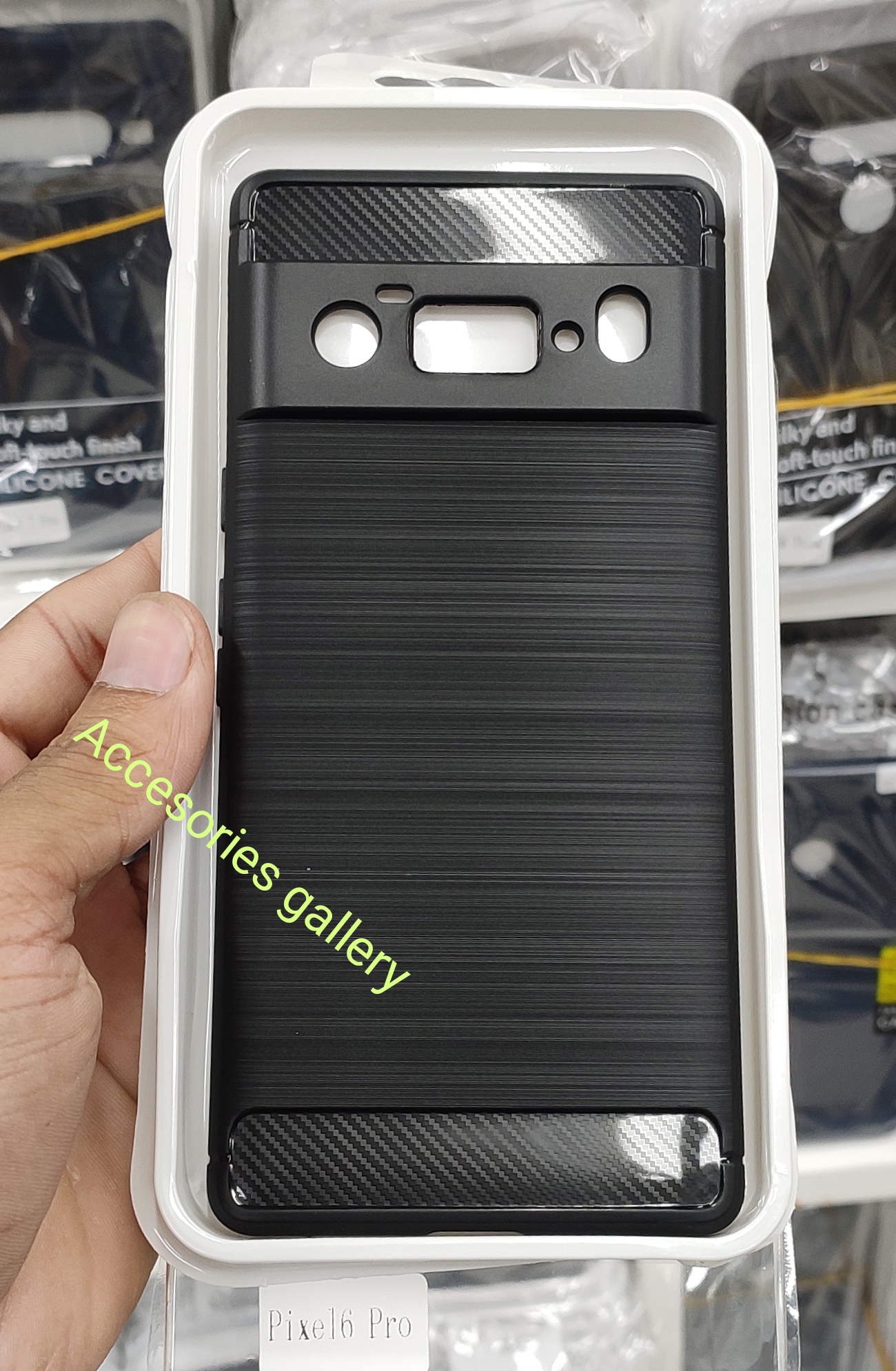 For Google Pixel 6 Pro Spigen Rugged Armor soft Silicone Case. 