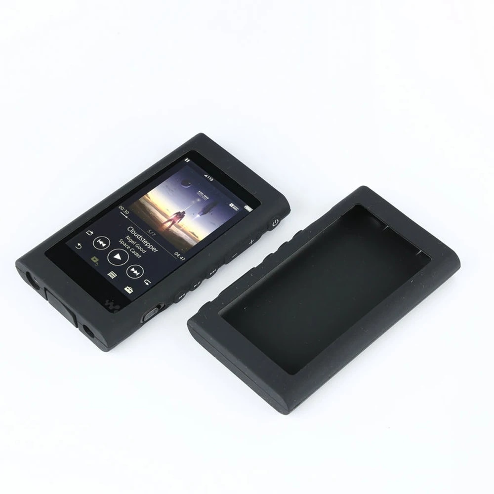 Soft Silicone Protective Skin Case Cover for Sony Walkman NW A55HN A56HN A57HN A50 A55 A56 A57 MP3 MP4 Player Cases. 