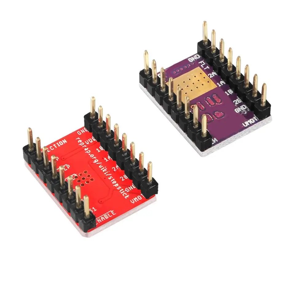 A4988 DRV8825 Stepper Motor Driver With Heat Sink 3D Printer Parts StepStick Carrier Reprap RAMPS 1.4 1.5 1.6 MKS GEN V1.4 Board. 