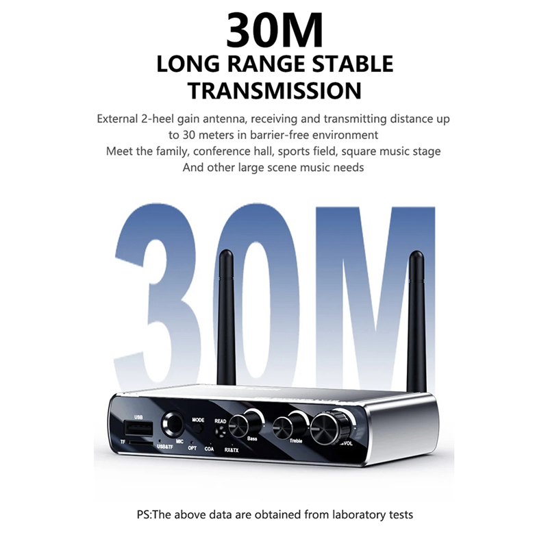 New LY18 HIFI Lossless Bluetooth Receiver Long Distance Bluetooth Adapter 5.4 Adapter Audio Wireless Receiver 6 in 1. 