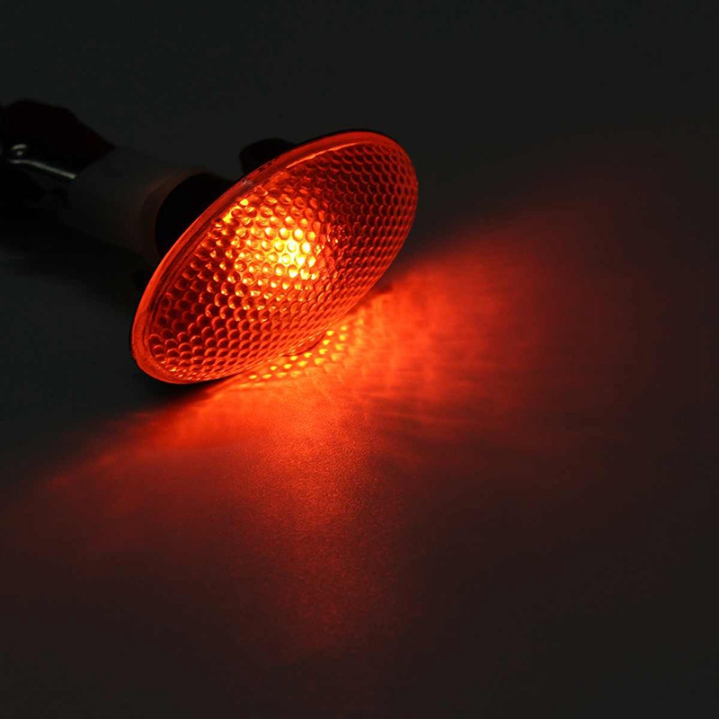 632574 2 X Turn Signal Side Marker Light Repeater Lamp Indicator for Peugeot 206 407 607. 