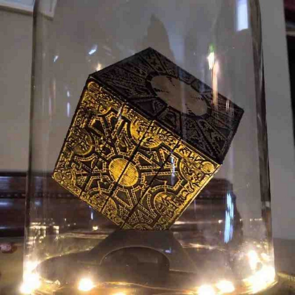 Work Lamentations from Hellraiser LeMarchand's Box Configuration Puzzle Box Props Home Office Decoration Accessories. 
