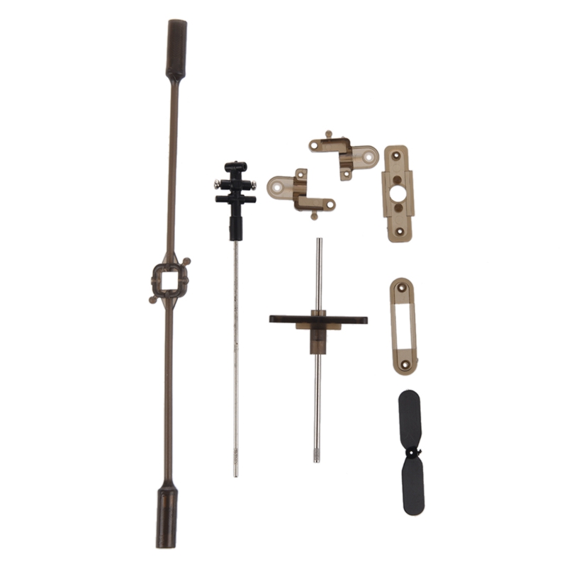 【Lejia】Syma 2Set Parts for Syma S107 RC Helicopter, Blades, Main Shaft,Tail Decorations, Tail Balance Bar, Set. 