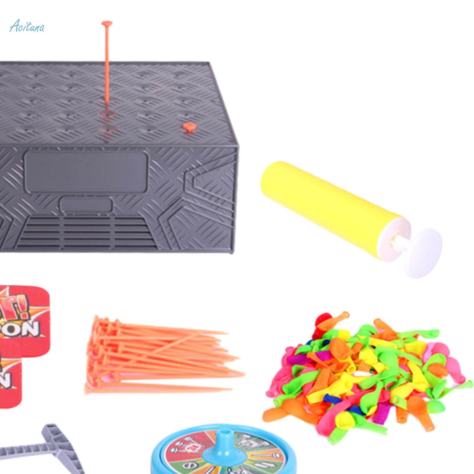 Balloon Game Balloon Game Desktop Board Games Balloon Burst Box for Party Favors. 