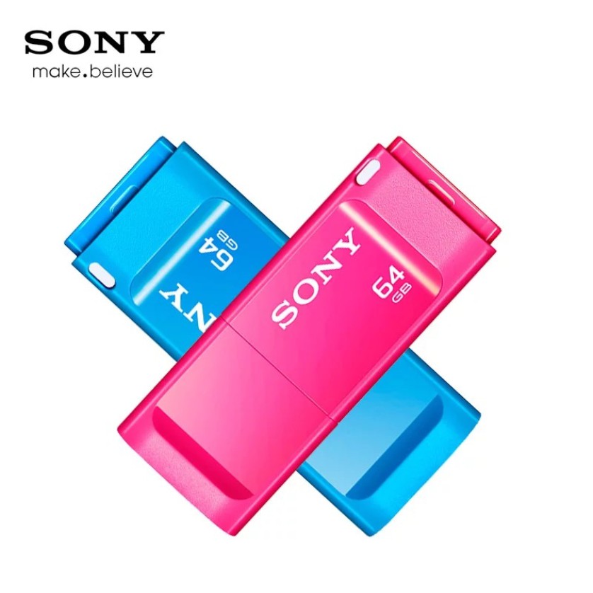 【FUPANG】[24h ship ready stock] Cod free shipping Sony flash drive 8GB 32GB 64GB 128GB stable enough finger USB flash disk business flash disk. 
