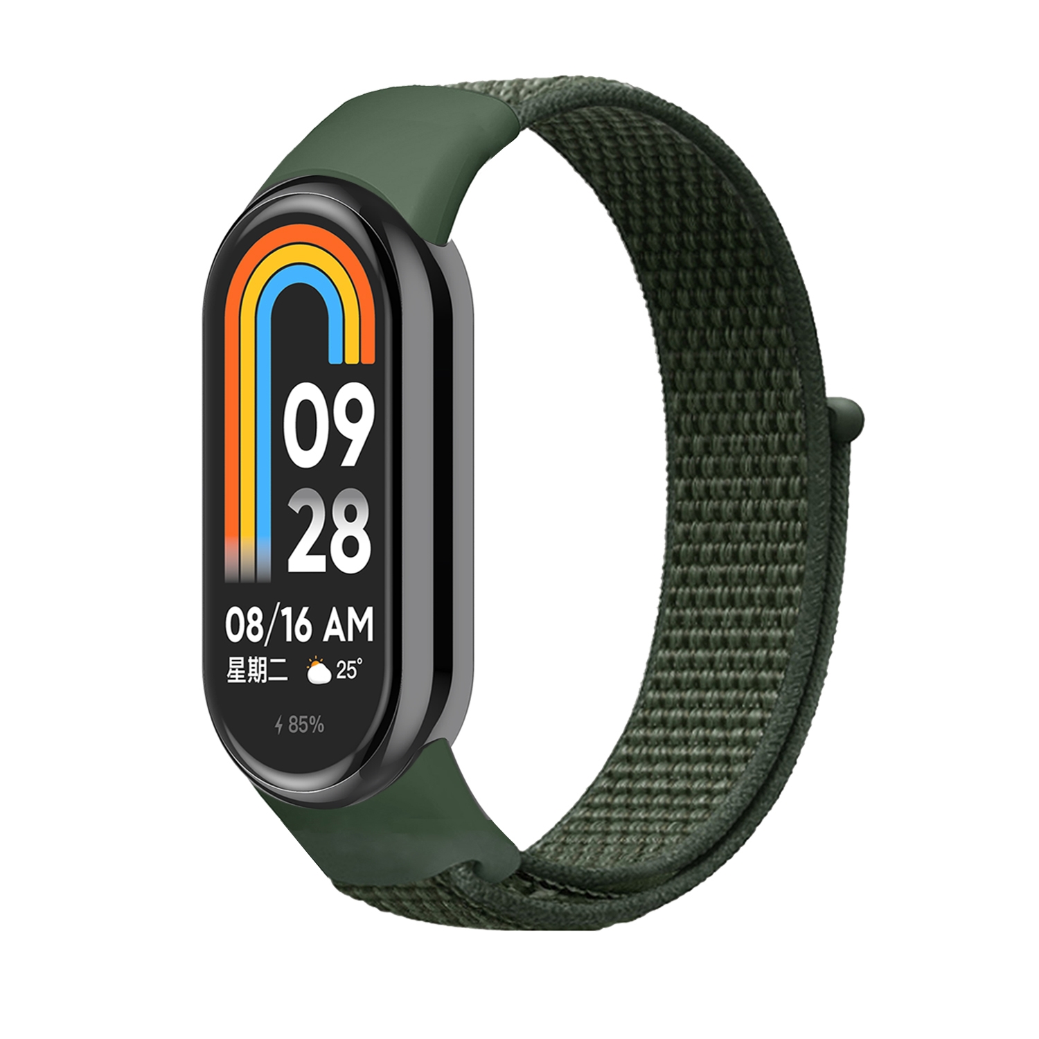 Watche Strap For Xiaomi Mi Band 8 Loop Nylon Watch Band Daraz .bd