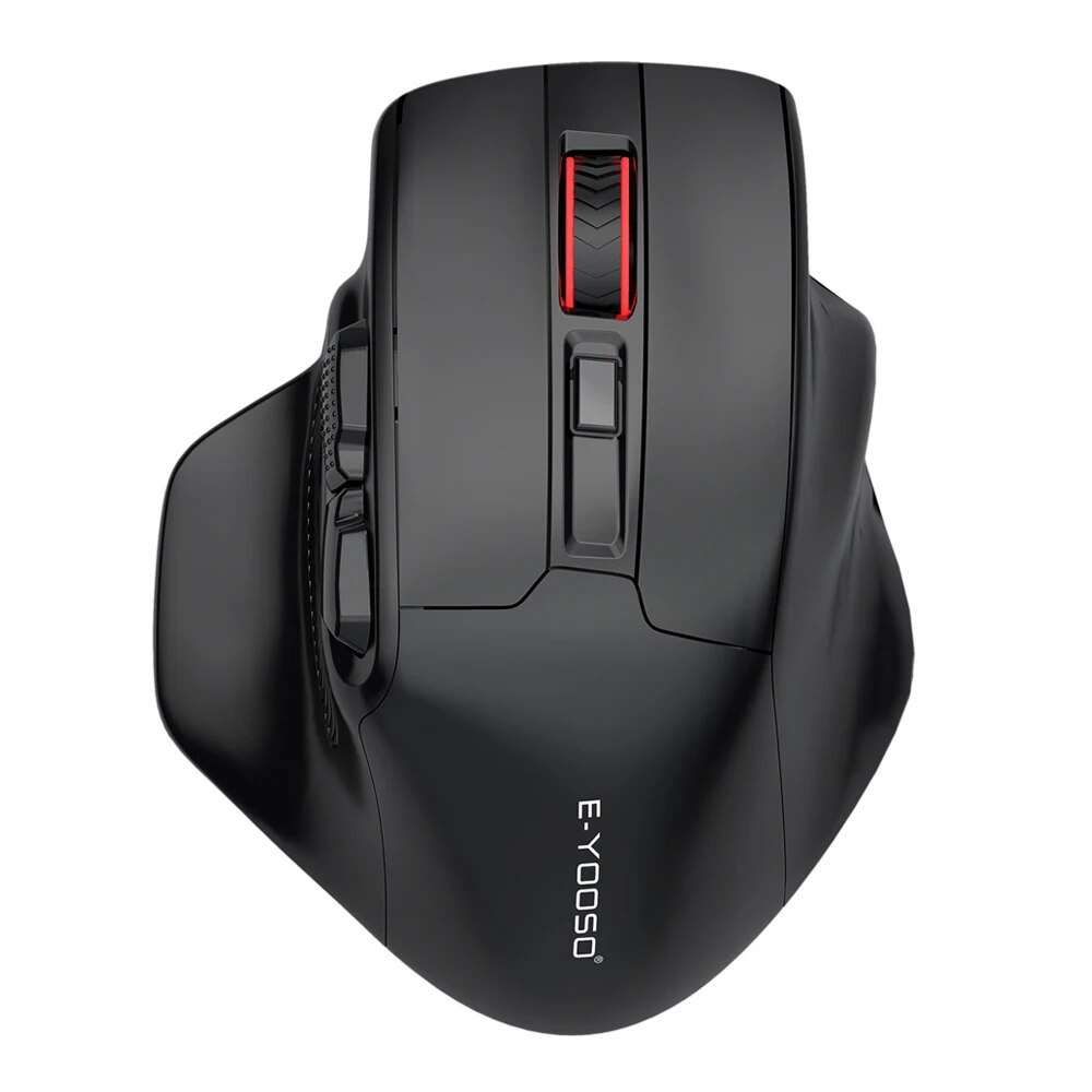 E-YOOSO X-31 USB 2.4G Wireless Gaming Large Mouse for Big Hands PAW3212 4800 DPI 5 Buttons for Gamer Mice Computer Laptop PC. 