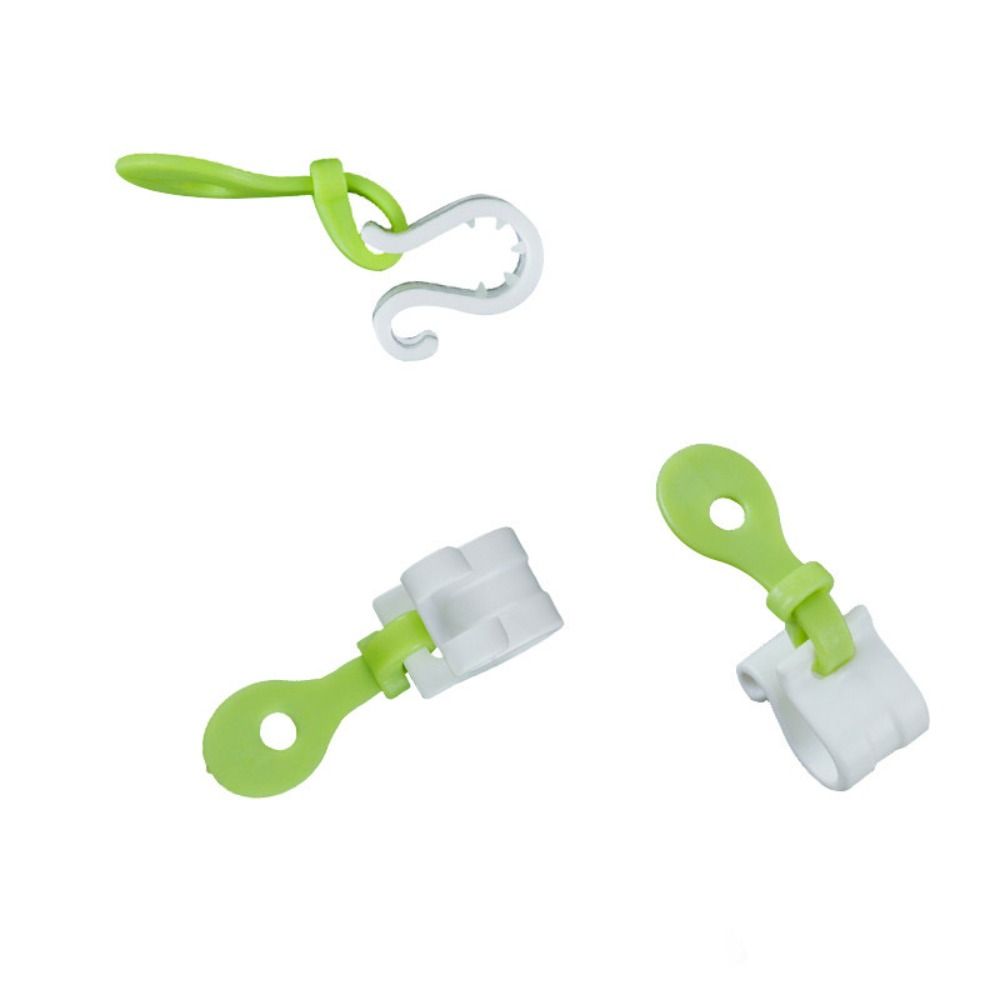 3 Pieces Piping Plastic Cake Decorating Bag Clips Convenient Practical Pastry Bag Buckle Reusable Icing Bag Ties Home
