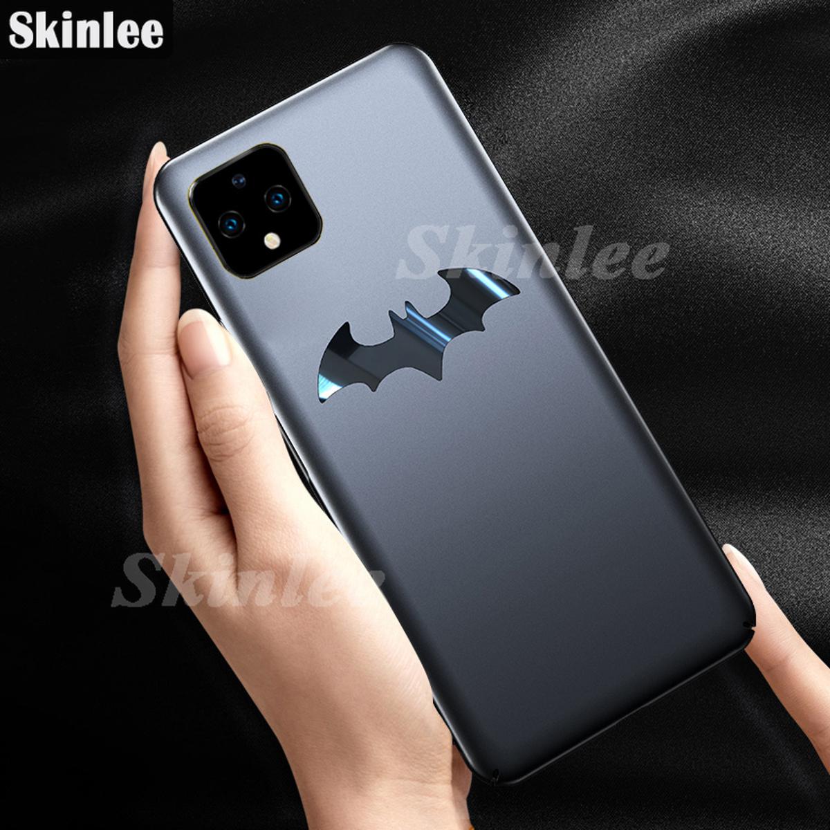 Back Cover For Google Pixel 4 XL Batman Phone Case Full protector Metal Bat design Shockproof Cover For Google Pixel4 XL Cases