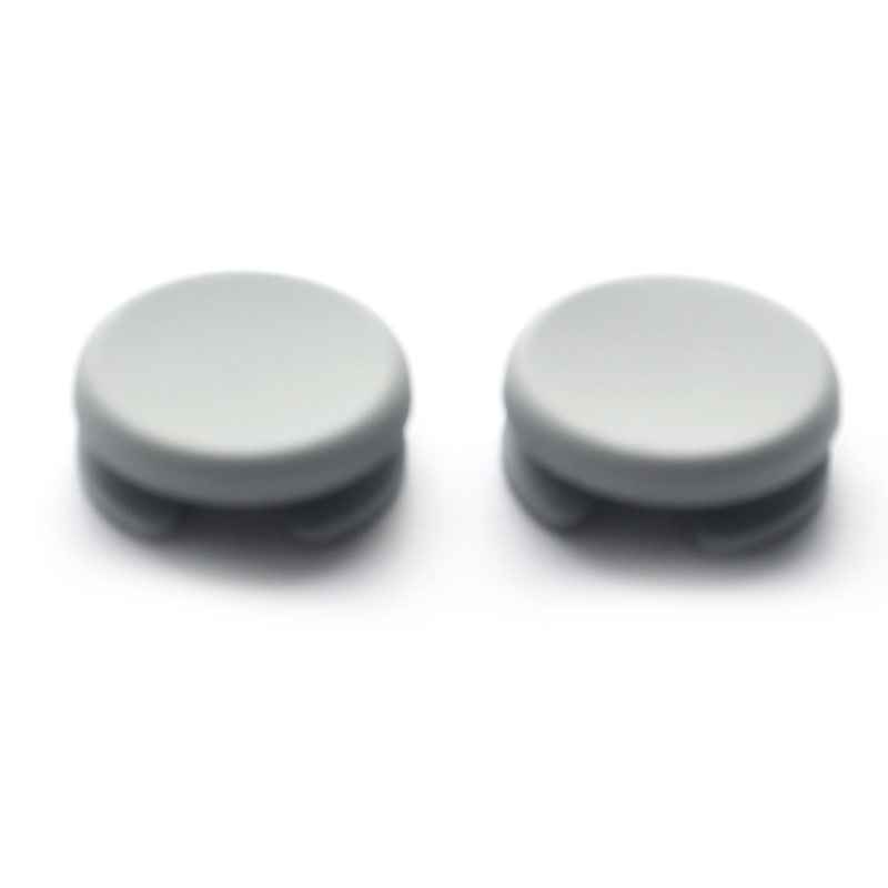 2 pcs Replacement Grey Joystick Thumbstick Circle Pad Cap for 2DS 3DS 3DS XL Tetuo. 