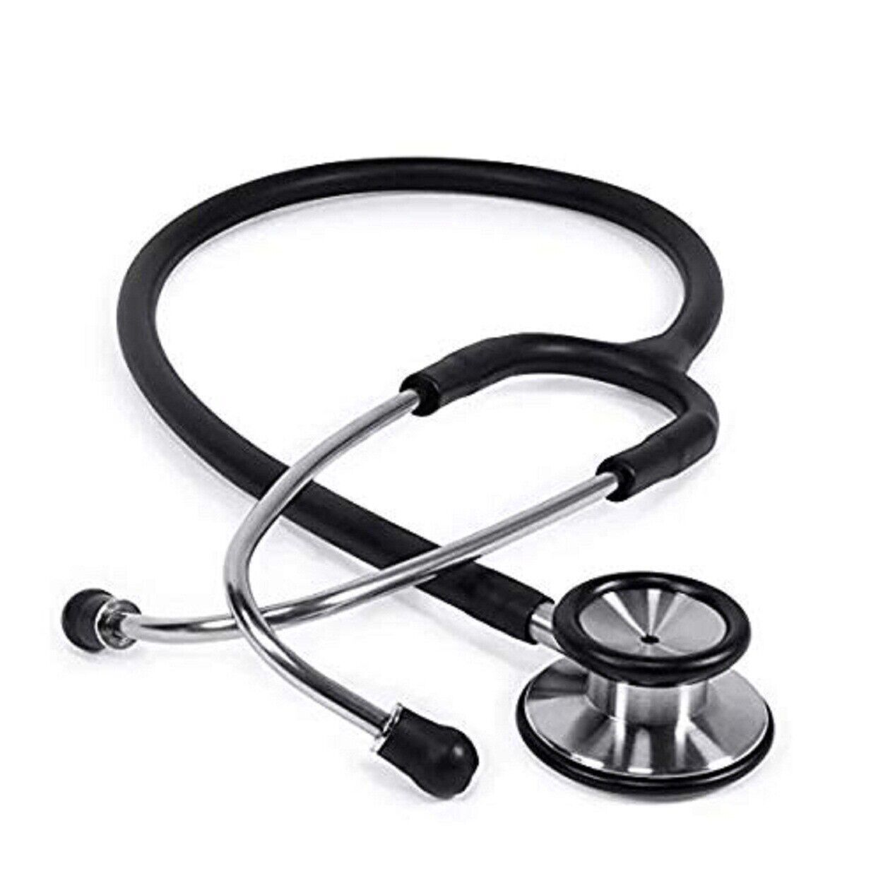 BSMI Light weight Stethoscope with Dual Head and Latex Free single tube stethoscope - Premium Stethoscope for Doctors and Medical Students Made in China. 