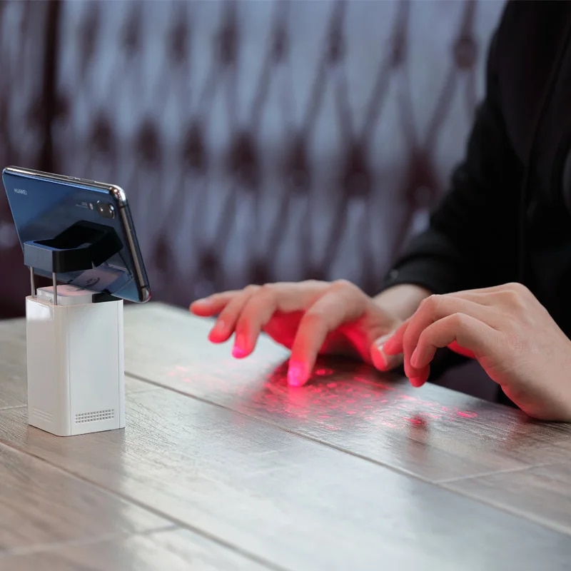 New New Virtual Laser Keyboard Wireless Projector Phone Keyboard For Computer Pad Laptop With Mouse Function. 