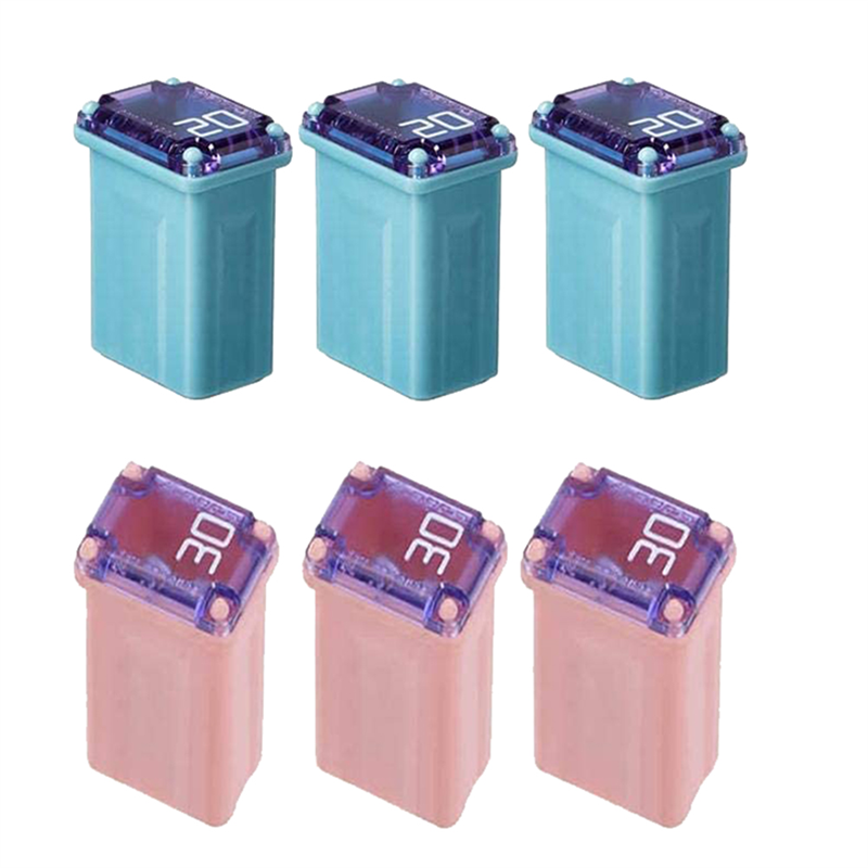10 PCS 20Amp 30Amp Miniature Box Fuses FMM MCASE Type FMM Maxi Fuses ("Low Blow"). 