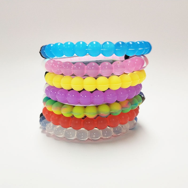LELX New Hot Silicone Bracelet Many Colors for You Select Best Gift with Tags. 