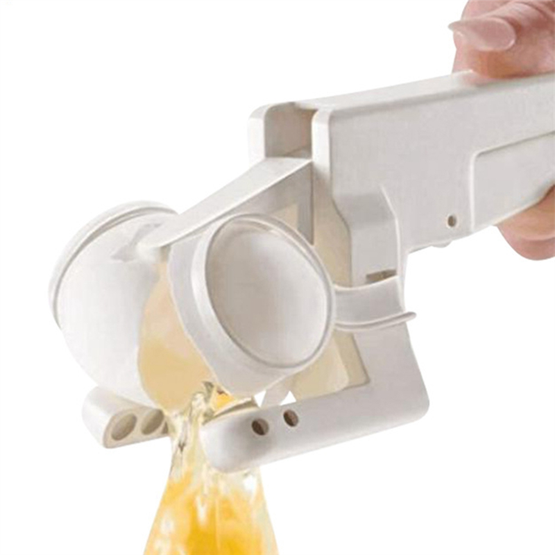 Egg Shell Cracker Handheld Plastic Egg Breaker Egg Opener Kitchen Gadget Tool 4PCS. 