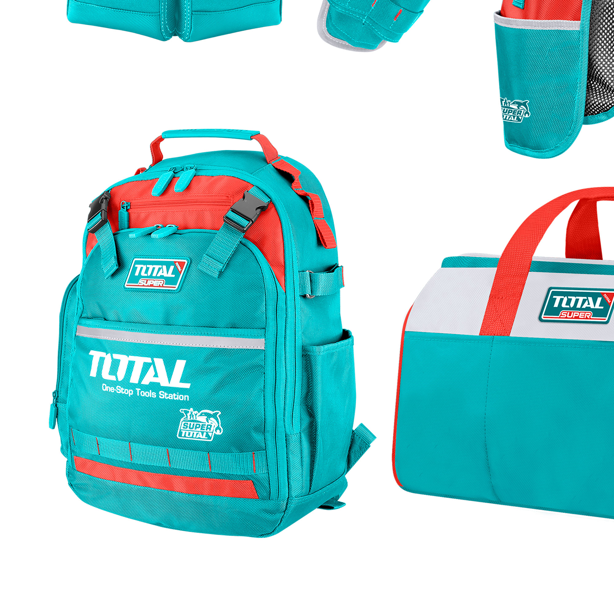 TOTAL TOS23090 5 PCS TOOLS BAG SET. 