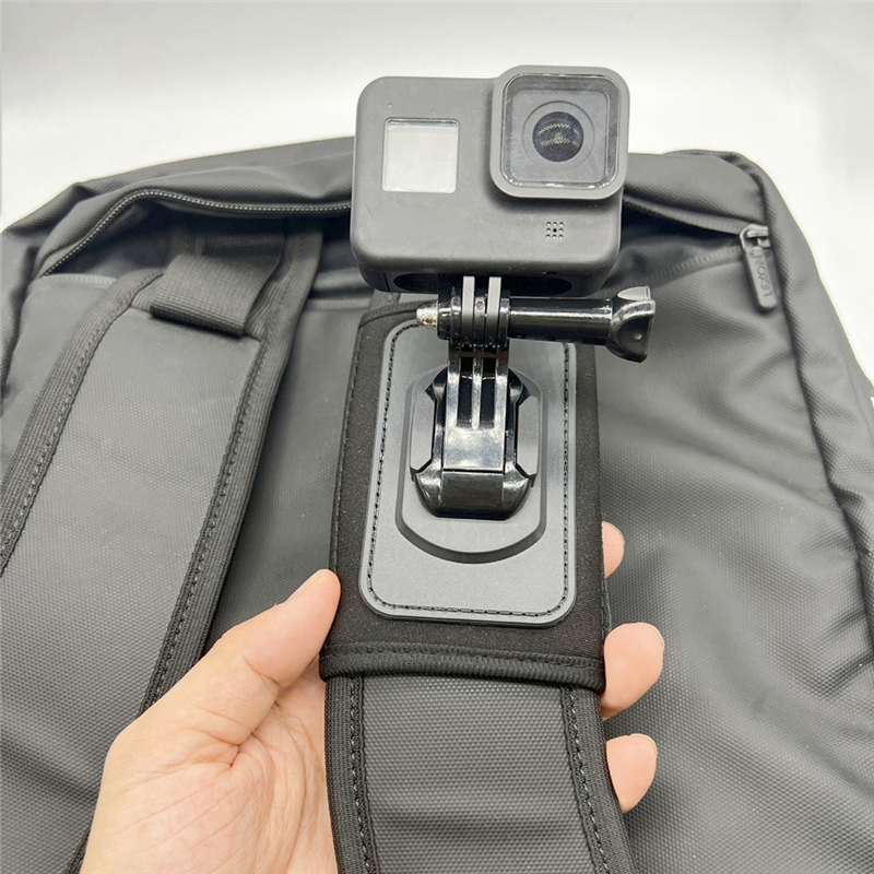 Rotation Backpack Clip Camera Backpack Shoulder Strap for 10 9 8 7 6 5 Action Camera Accessories. 