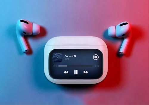 Airpods A9 pro Touch Screen Display with ANC ENC. 