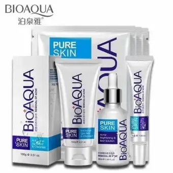 Bioaqua Pure Skin Acne Removal And Rejuvenation Cream Full Set Buy Online At Best Prices In Bangladesh Daraz Com Bd