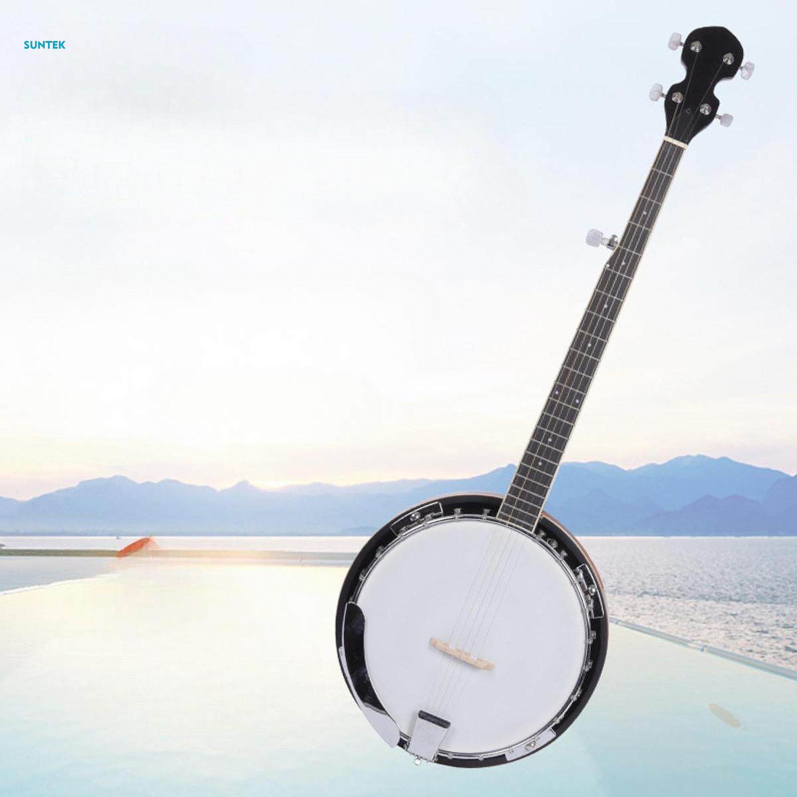 Banjo Instrument Bright Tone Professional Classical Stringed Musical Instrument for Show Performance