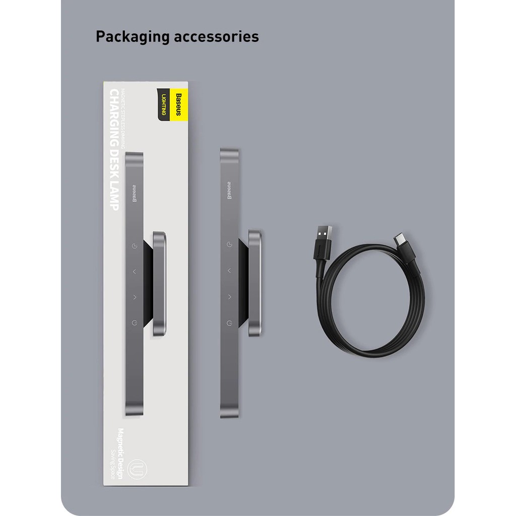 Baseus Stepless Dimming Charging Desk Lamp