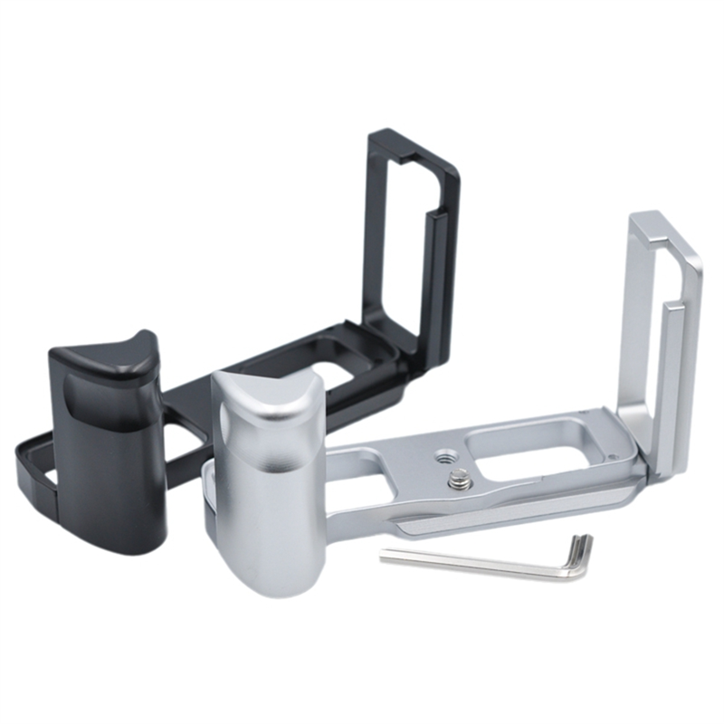 Camera L-plate Bracket for OMD EM5II EM5MarkII black. 