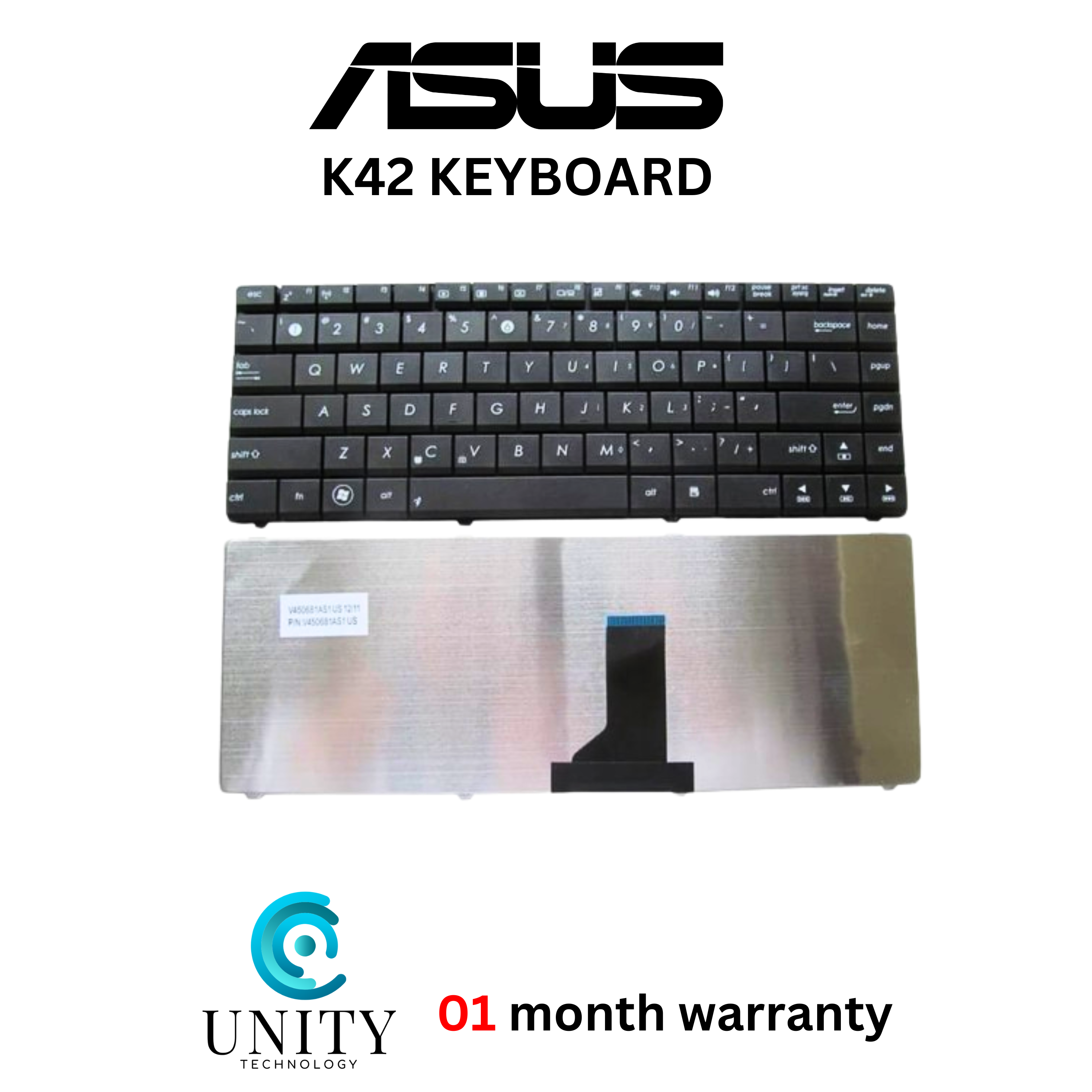Asus Laptop Keyboard K43 K42 A42 K43BR K43BY K43E K43TA K43TK K43U K43S K42D K42J A42J K42F LAPTOP KEYBOARD