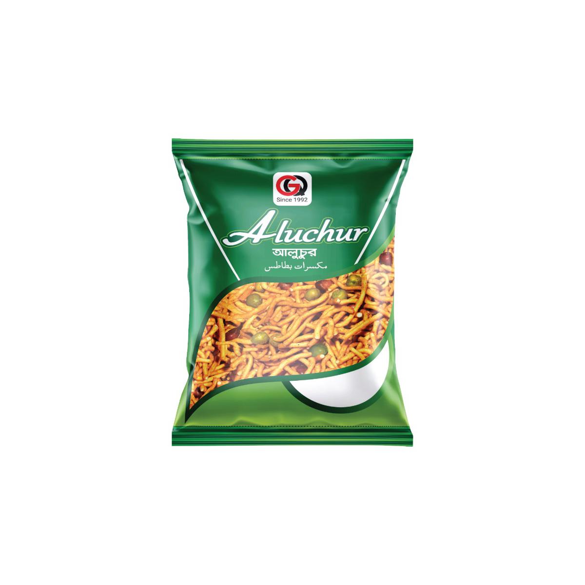 GQ Aluchur ( Similar to Chanachur ) - 40 gm/pkt - Total 10 packets by GQ Foods