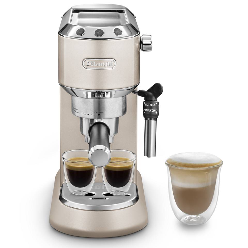 DeLonghi EC785.BG Dedica Metallics Manual Espresso Coffee Maker. 