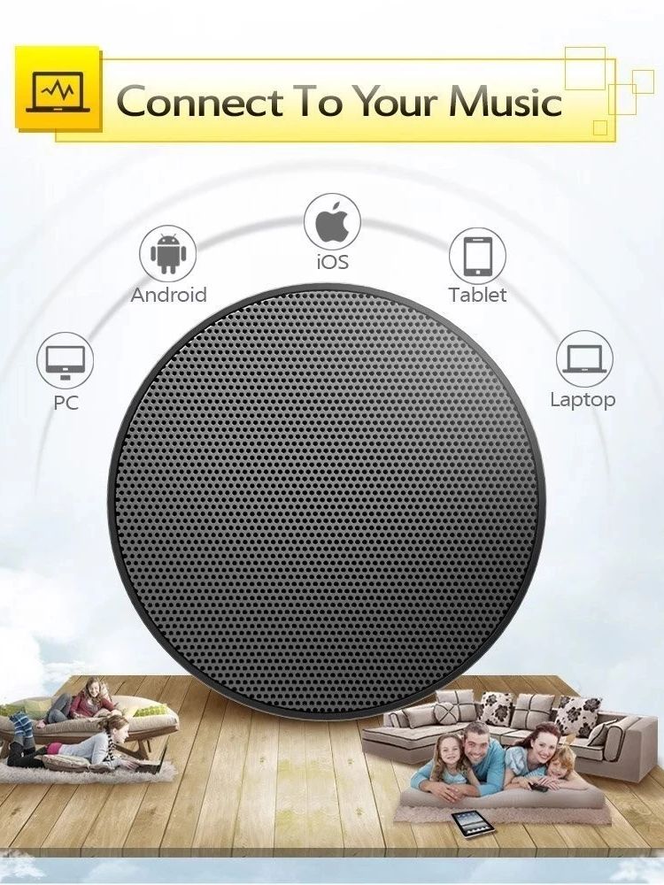 Stereo Quality Portable Wireless Bluetooth Speaker, Suitable for Hiking, Cycling, and Car Travel, Can Be Paired With Smart Bluet. 