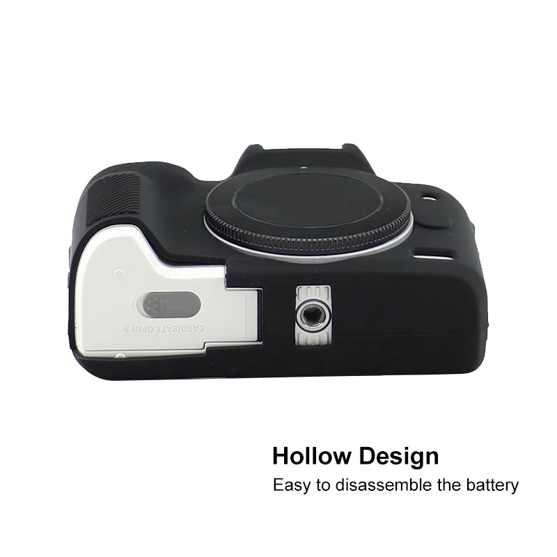 Soft Silicone Protective Case for Canon EOS M50 Mark II / M50 II. 