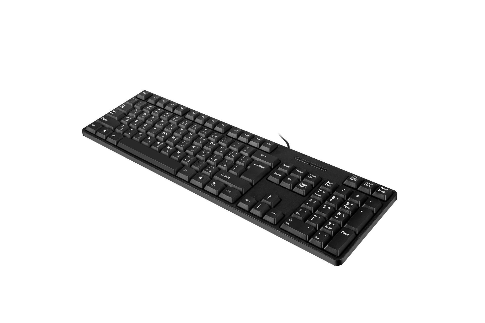 Neutral Wired Arabic English MC689 Desktop Computer Photoelectric Notebook Business Keyboard in Stock. 