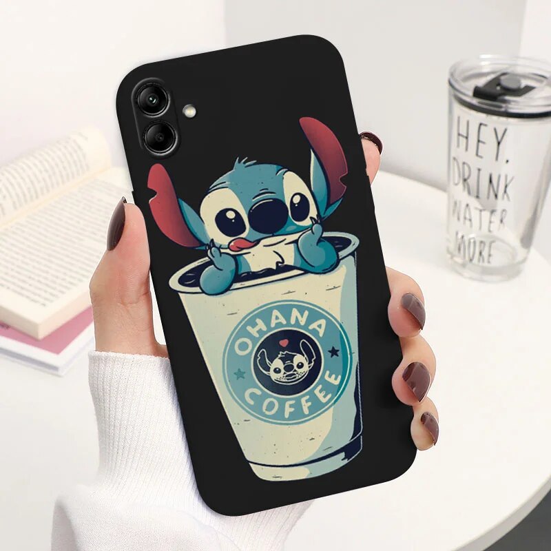 For Samsung Galaxy A04 Phone Case Disney Cartoon Stitch Silicone Funda For Samsung A04S A04E A 04 A 04S GalaxyA04 TPU Back Cover. 