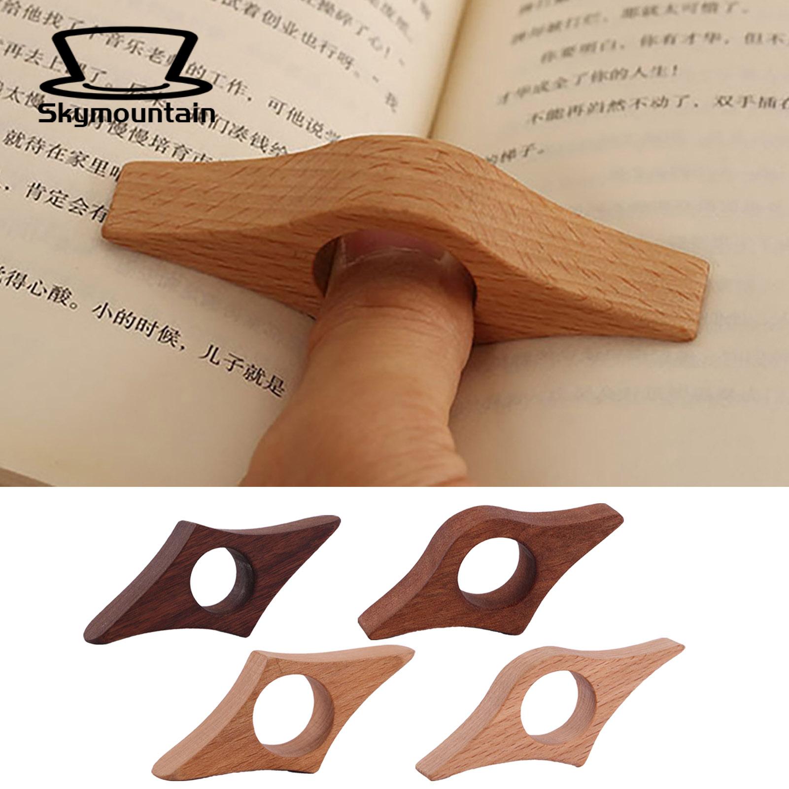 Thumb Book Stand Compact Reusable Thumb Ring Book Page Holder Bookmark Smooth Edge Burr Free Stationery Accessory for Easy Reading Buyers' Favorite Thumb Book Support. 