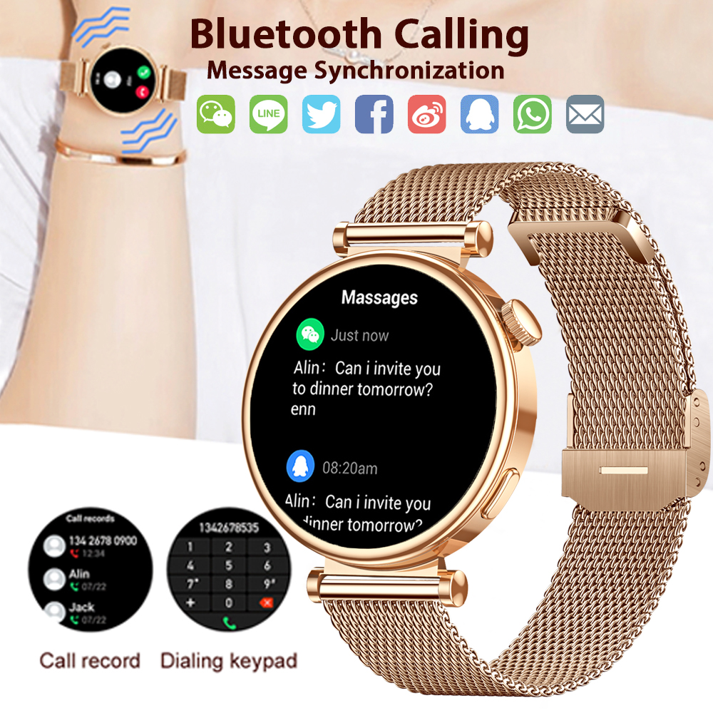For HUAWEI GT4 Smart Watch Women 1.36 AMOLED 360*360 HD Sreen Display Always Show Time Compass Bluetooth Call Smartwatch Ladies. 