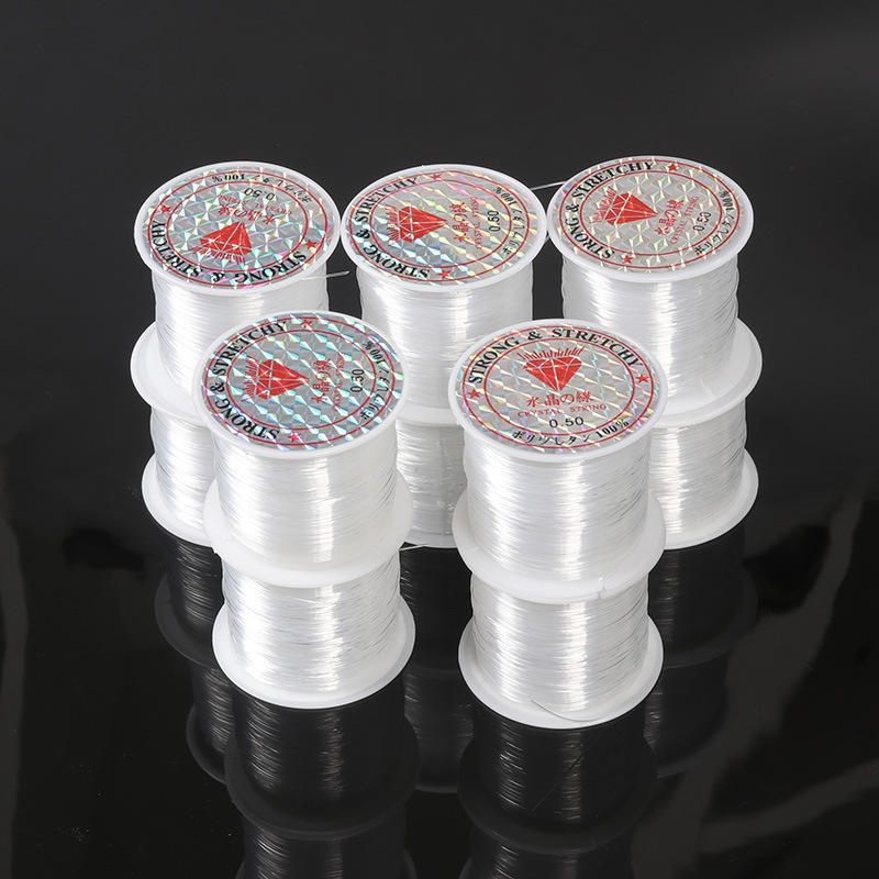 0.8mm Elastic Stretch Beading Cord for Jewelry Making and Bracelet Craft. 