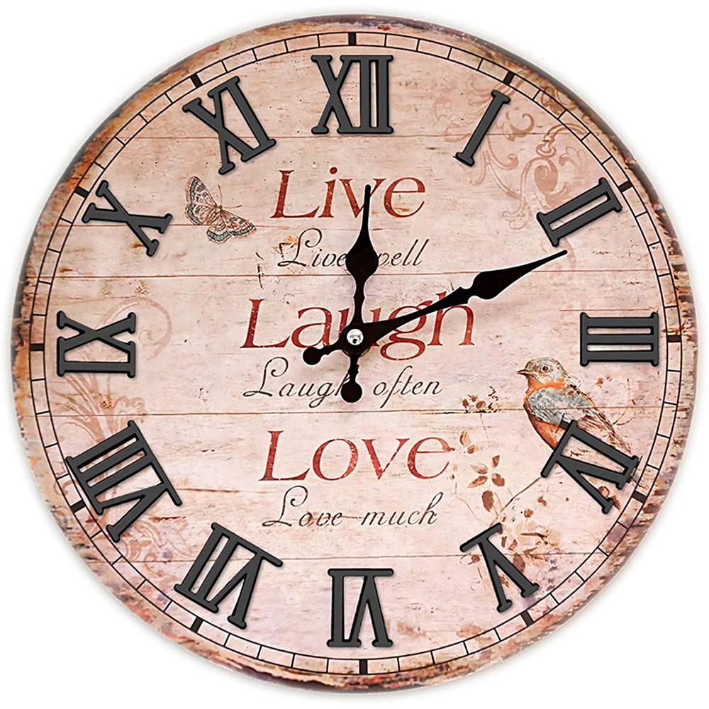15 Pieces Clock Numerals Kit DIY Digital Clock Numbers Clock Hands Replacement Parts Clock Accessories (Roman Numerals). 