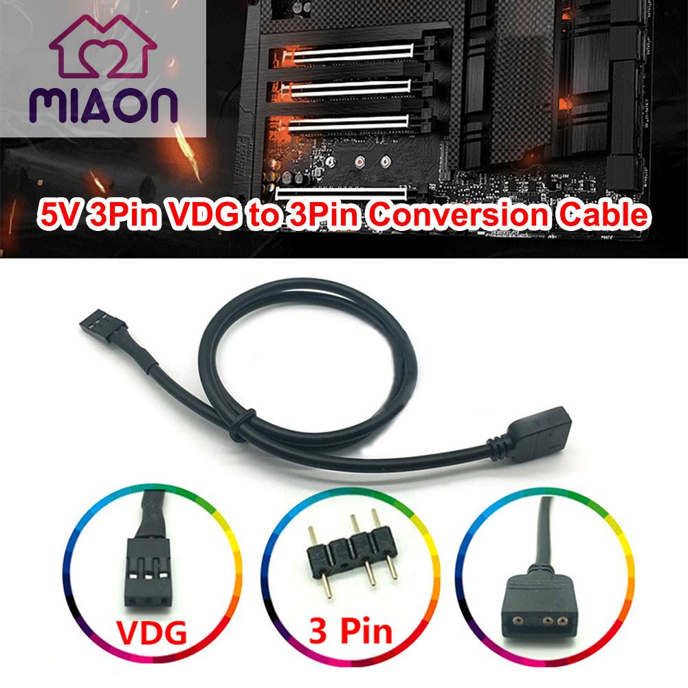 Motherboard SYNC Header Adapter Cable RGB 5V VDG to 3 Pin Conversion Line. 