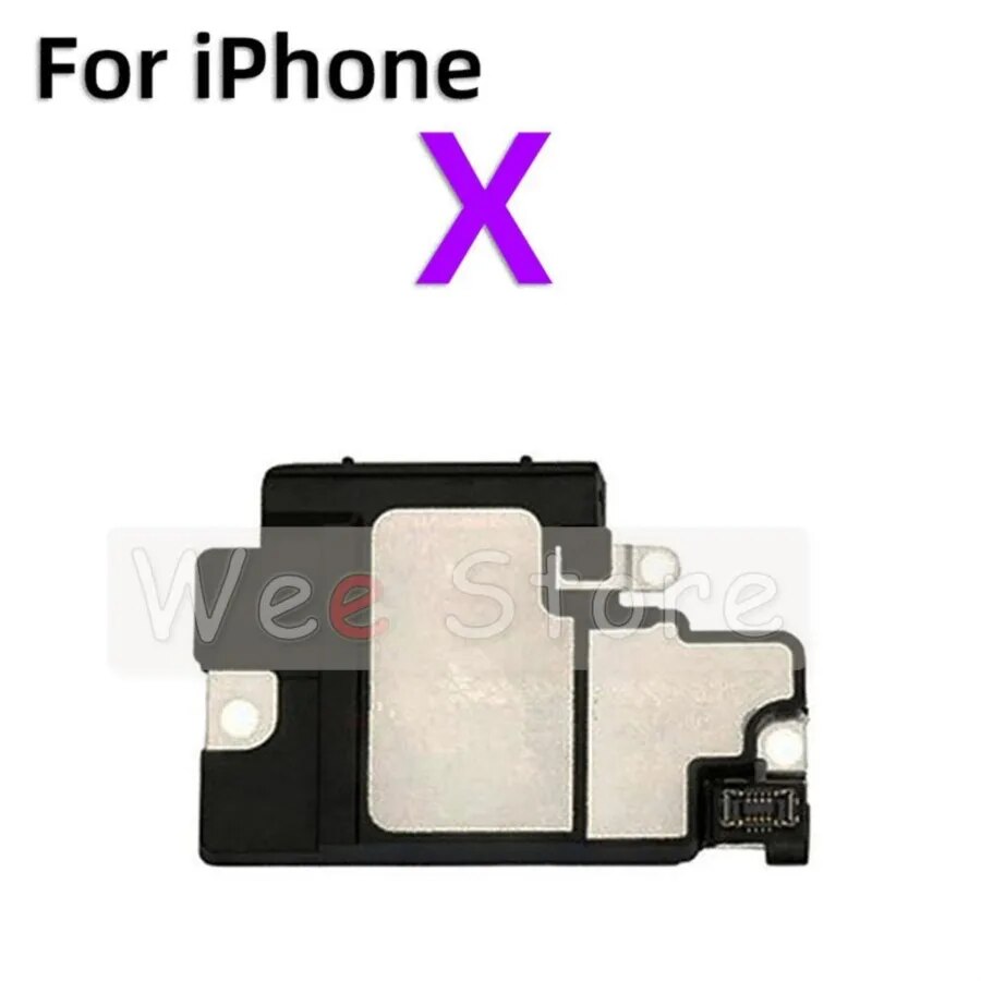 Original Speaker For iPhone X XR Xs 11 12 Pro Max mini Bottom Phone Ringer LoudSpeaker Flex Cable Phone Parts. 