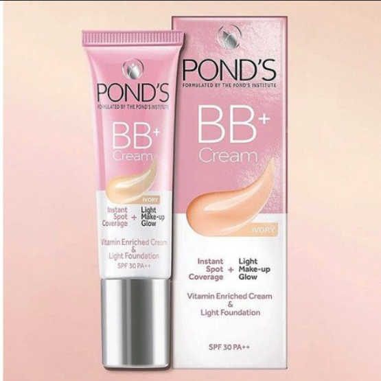 18g Pond's BB+ Cream Instant Spot Coverage + Light Make-up Glow Ivory SPF 30 PA++( India)