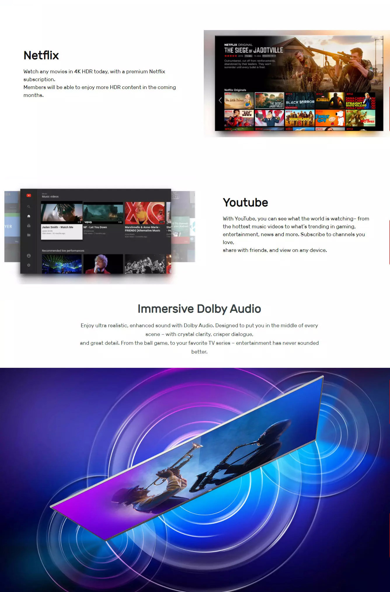 MME TV 2GB Ram Voice Control FHD Smart TV 32 inch Frameless Android TV: Buy  Online at Best Prices in Bangladesh | Daraz.com.bd