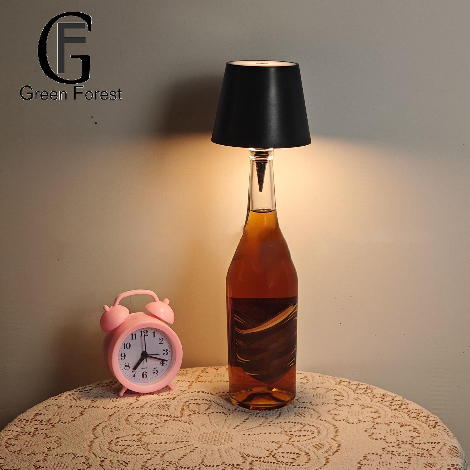 Bottle Lamp rle Rechargeable Led Bottle Lamp Touch Control Dimmable Flicker-free Eye-friendly Cordless le Light Led Bottle Light. 