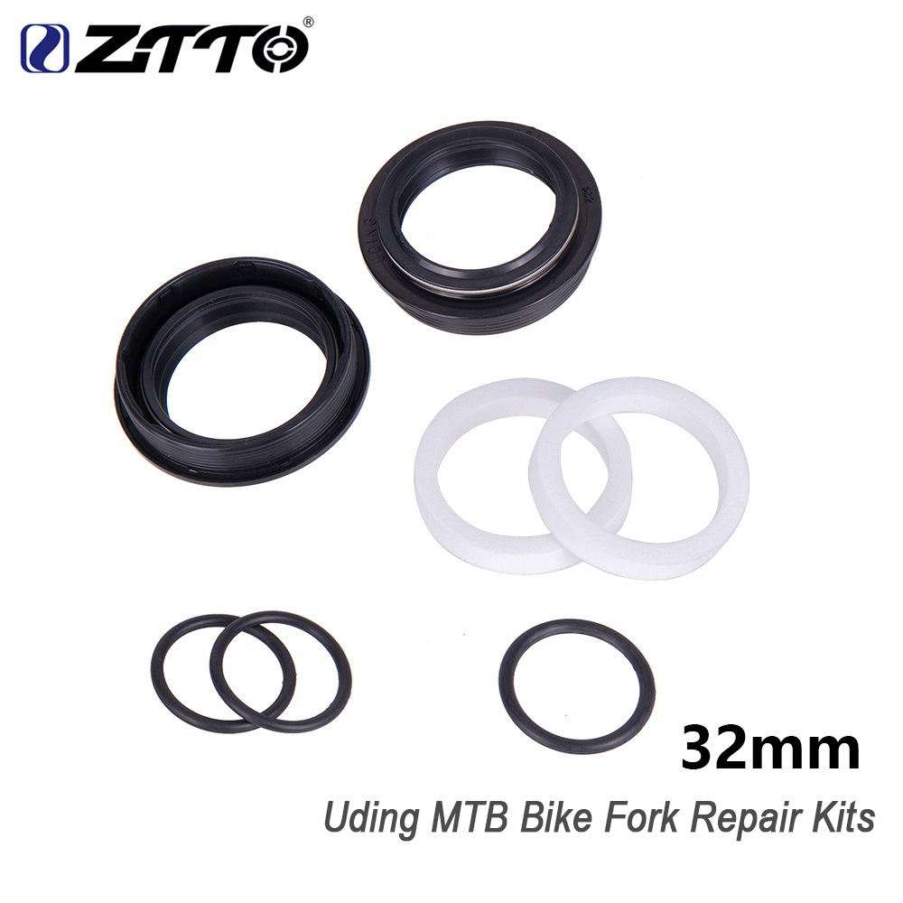 ZTTO Uding Fork Repair Kits Air Piston /Top Cap O-ring Wiper Seal Dust Oil seal Foam Washer 30mm 32mm MTB Bicycle Fork xcr Parts. 