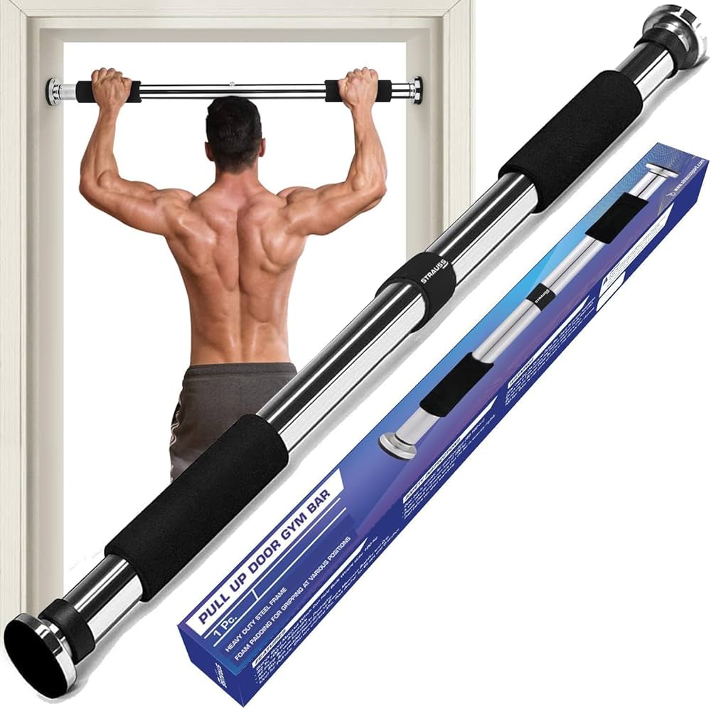 Fitness Door Pull Up and Chin Up Bar Doorway Pull Up Bar with Soft
