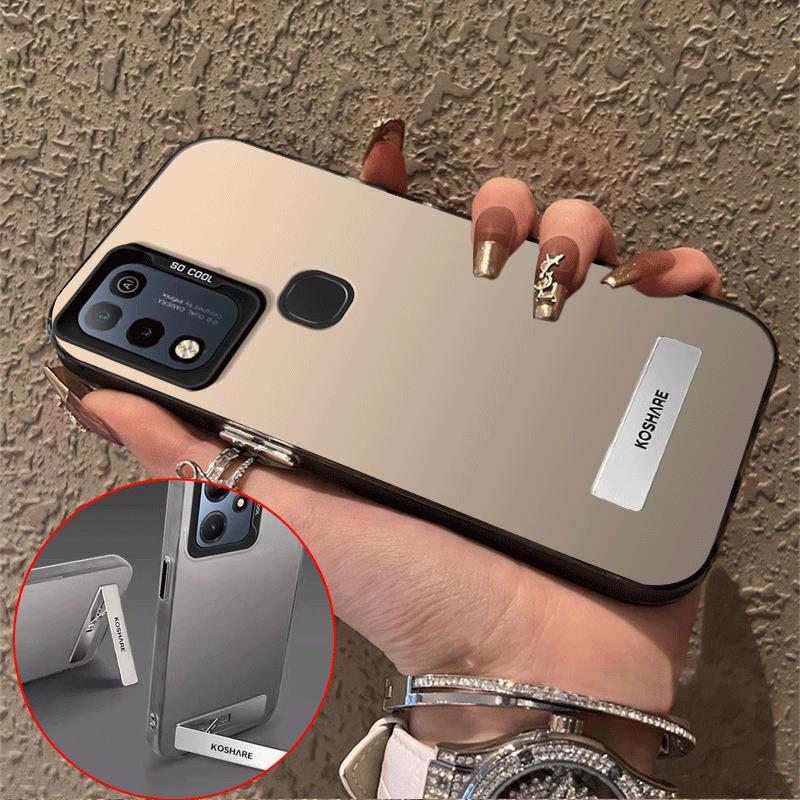 Case for Infinix smart 5 phone casing hard case TPU protector smooth shockproof cover new design aesthetic with Holder luxury cycbzj02