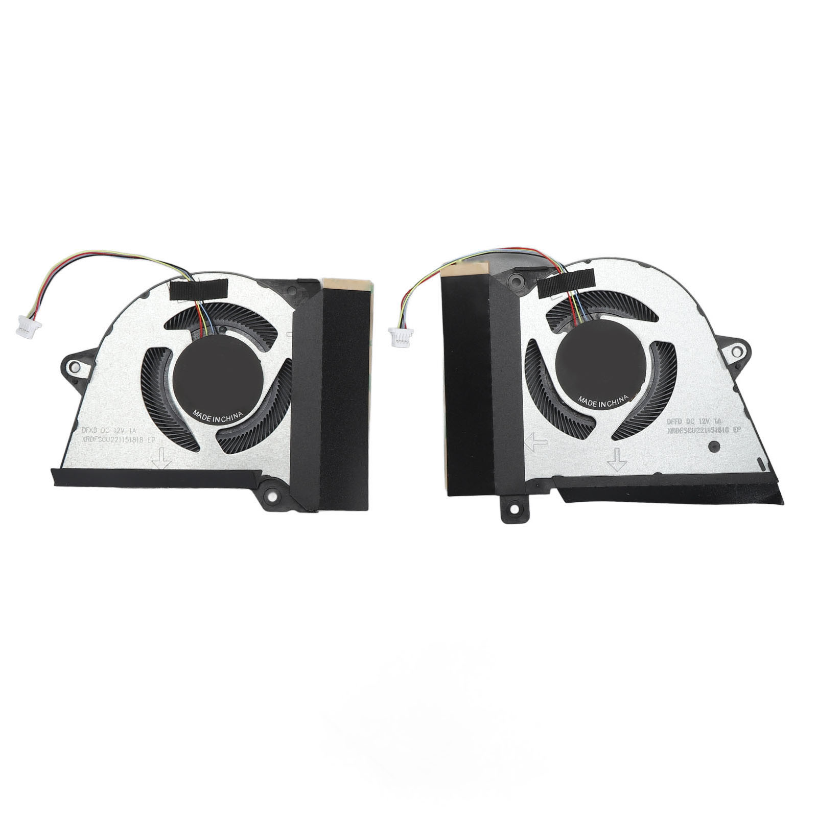 Laptop Cooling Fan for ASUS Replacement 4 Pin Cooling Fan for ASUS ROG Zephyrus G14 GA401 GA401I GA401IU GA401IV Laptops CPU+GPU. 