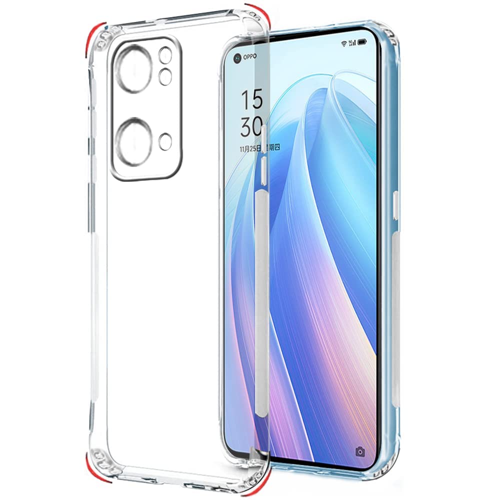Oppo Reno7 Pro 5G Transparent Soft & Flexible TPU With Bumper Mobile Cover